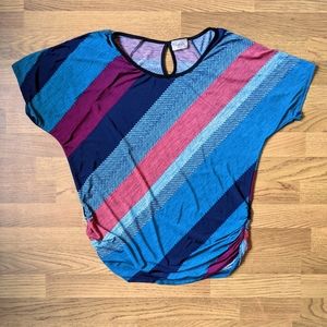 Lightweight Ruched Dolman Legging Top